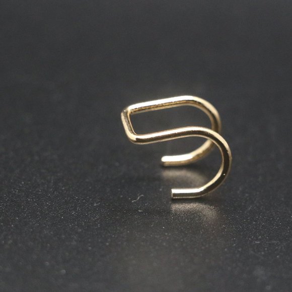 Double Ear Cuff - Rose Gold. No Piercing - Picture 9 of 9